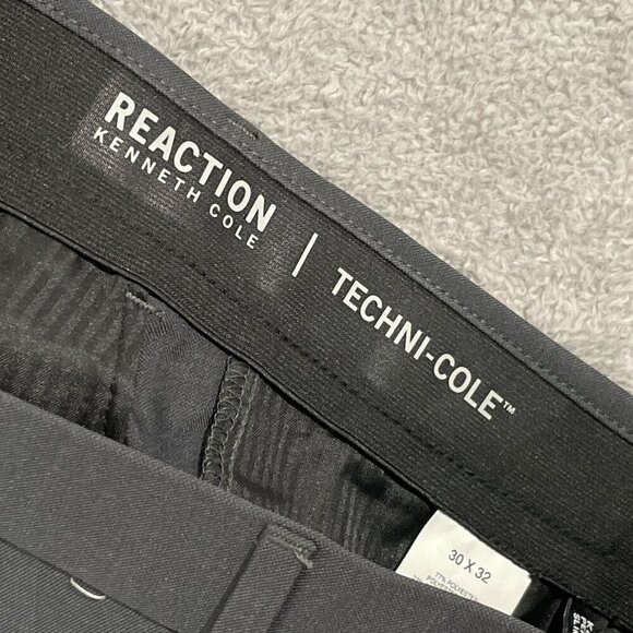 NEW Kenneth Cole Reaction Mens 30X32 Techni-Cole Super Flex Waistband Dress Pant - Picture 5 of 9